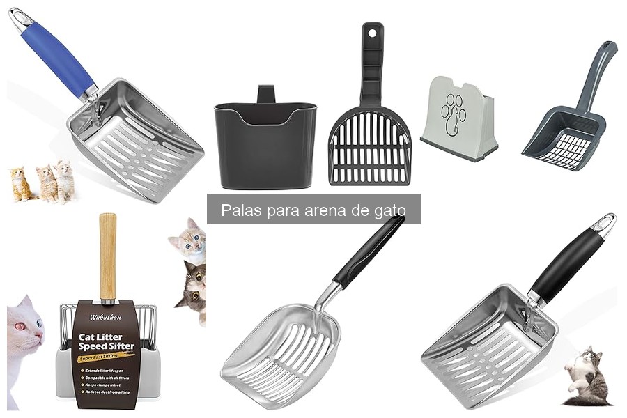 Mejores palas para arena de gato de 2023: comparativa y tips