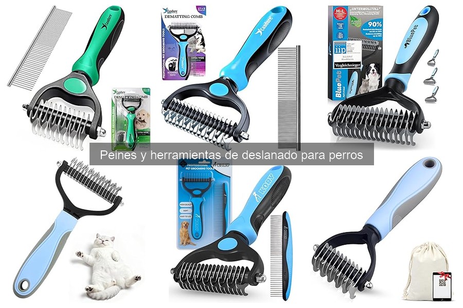 Mejores Peines y Herramientas de Deslanado para Perros