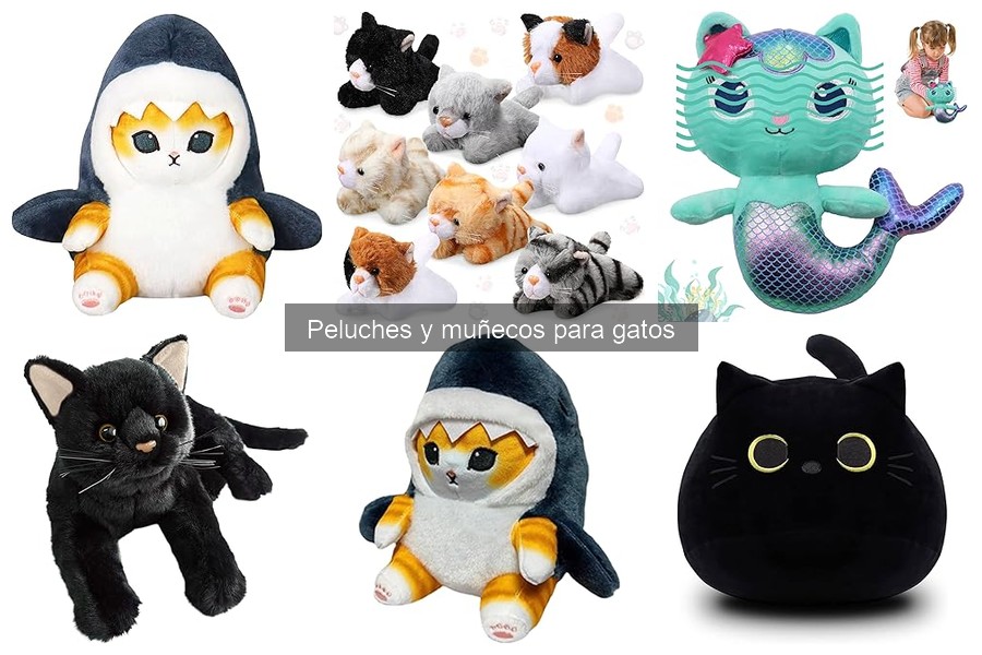 ** Mejores peluches para gatos juguetones: ¡Diversión asegurada!
