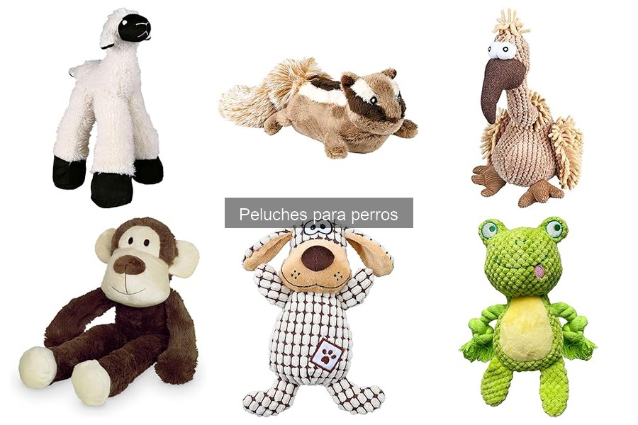 Mejores peluches para perros grandes: comparación y características