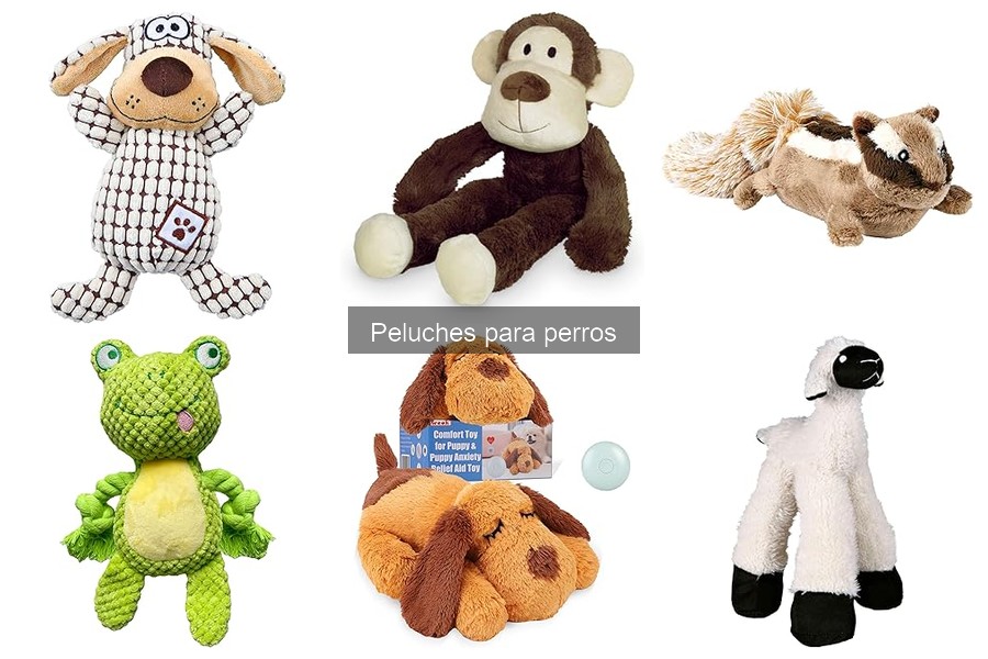Mejores peluches para perros pequeños: comparativa 2023