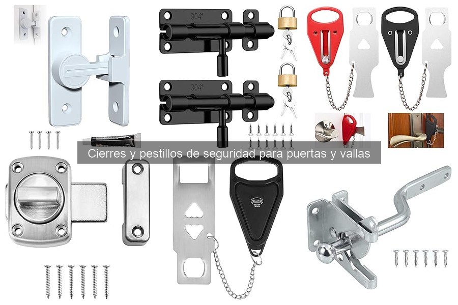 Mejores pestillos de seguridad para vallas de jardín