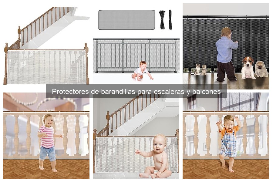 Mejores protectores de barandillas para escaleras con perros