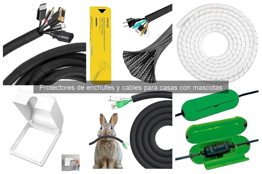 Mejores protectores de enchufes y cables para mascotas