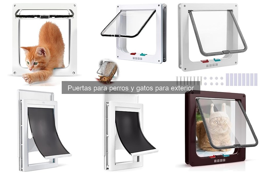 Mejores puertas para perros y gatos exteriores 2023