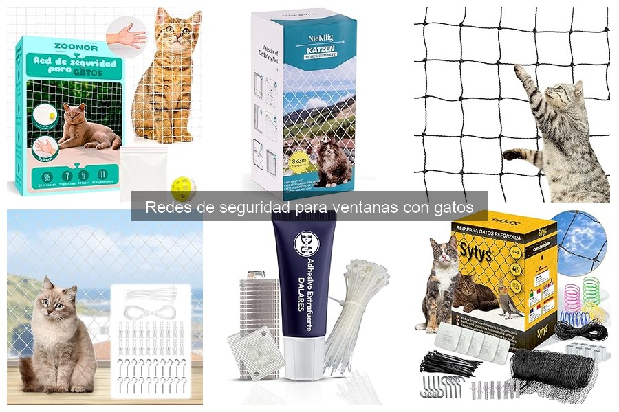 Mejores redes de seguridad para ventanas para gatos