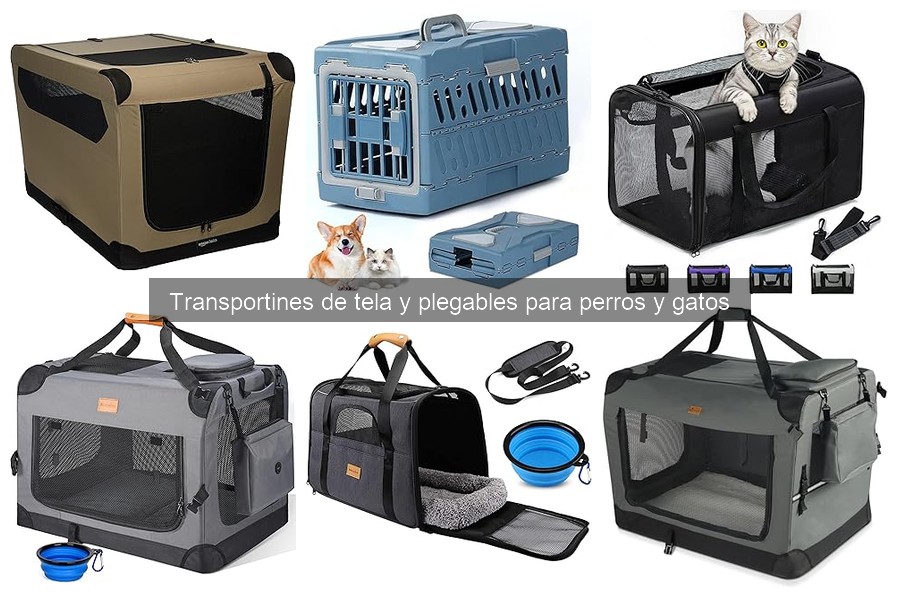 Mejores transportines de tela y plegables para viaje