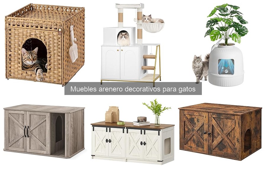 Muebles Areneros Decorativos: Estilos y Tendencias para Gatos
