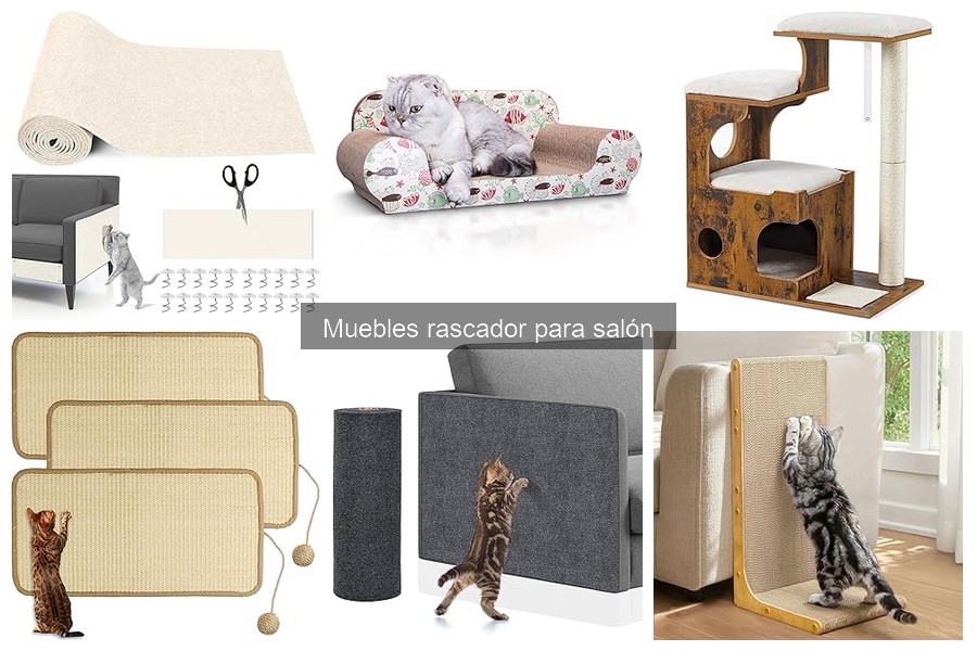Muebles rascadores para salón: dónde comprarlos a buen precio