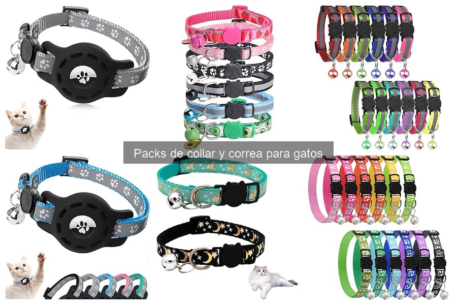 Ofertas en Packs de Collar y Correa para Gatos