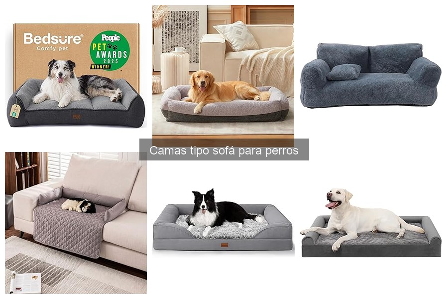 Opiniones de camas tipo sofá para perros: Reseñas y Comparativas