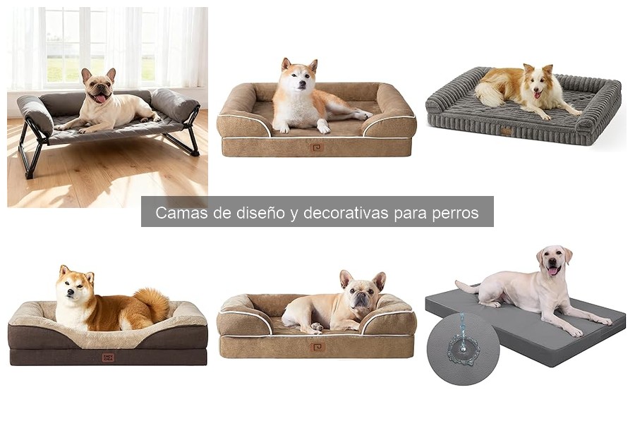 Opiniones sobre camas de diseño para perros: materiales comparados