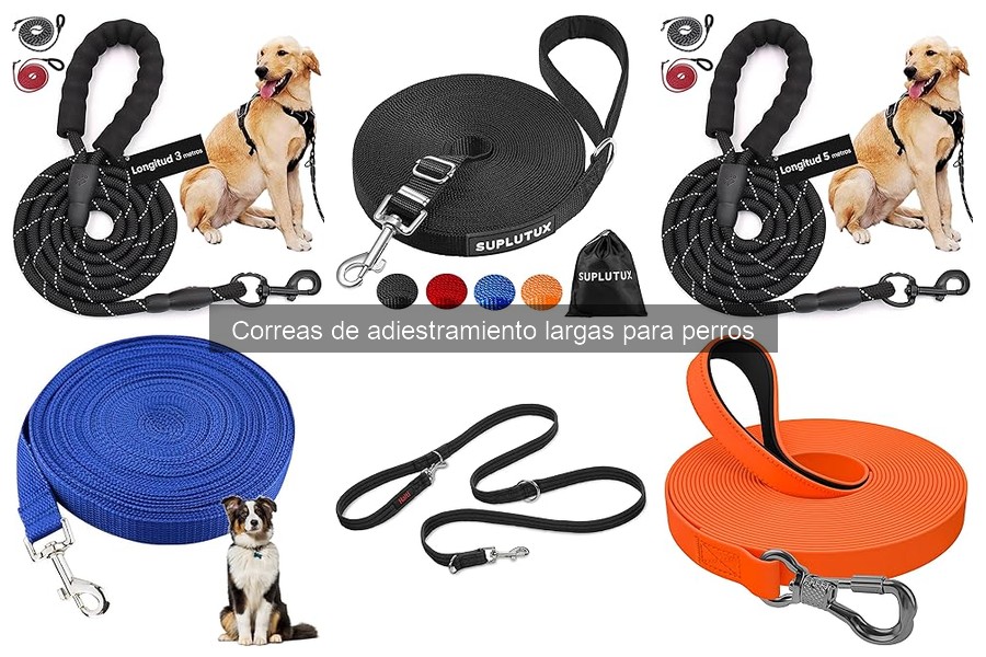 Opiniones sobre Correas de Adiestramiento Largas para Perros