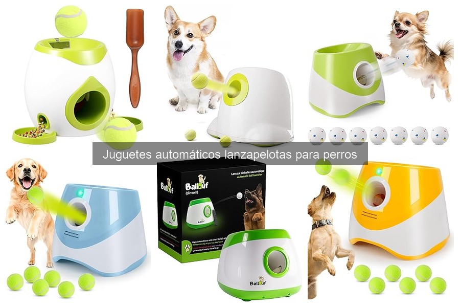 Opiniones sobre juguetes automáticos lanzapelotas para perros