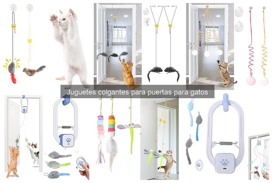 Opiniones sobre juguetes colgantes para gatos: experiencias reales