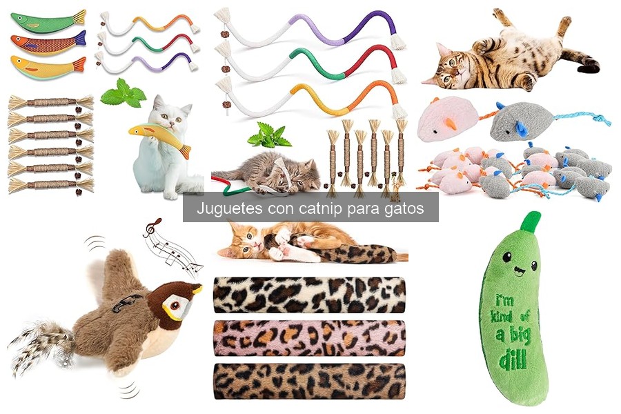 Opiniones sobre juguetes con catnip para gatos