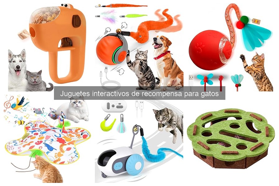 Opiniones sobre juguetes interactivos de recompensa para gatos