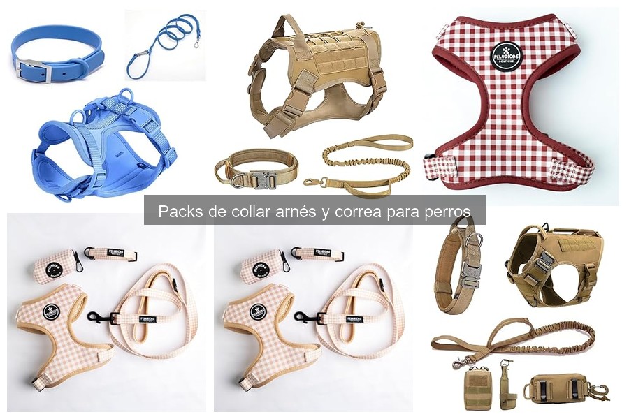Opiniones sobre Packs de Collar, Arnés y Correa para Perros