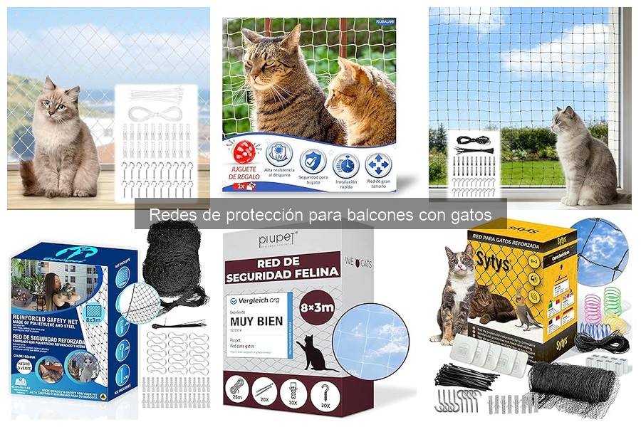 Opiniones sobre redes de protección para balcones con gatos