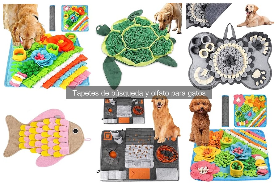Opiniones sobre tapetes de búsqueda y olfato para gatos
