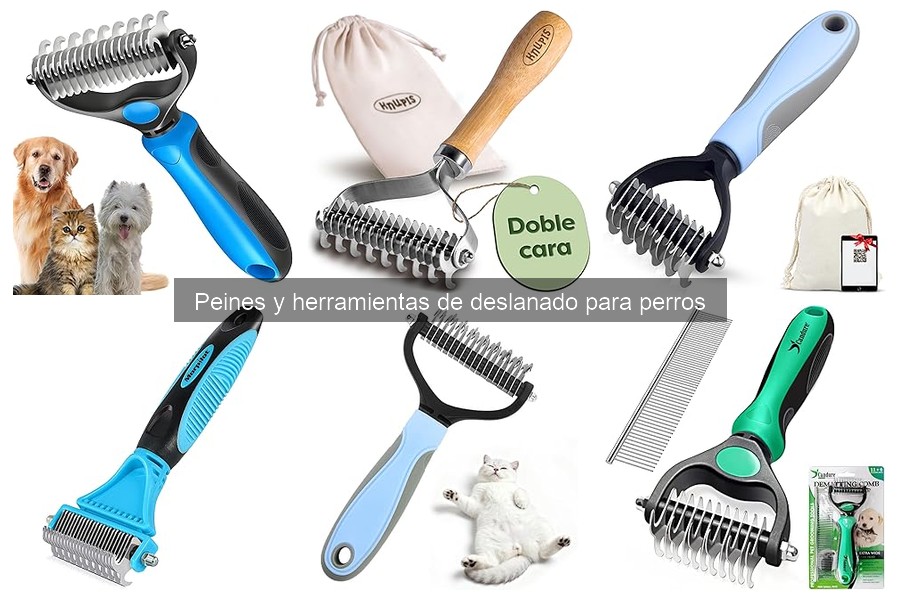 Peines y herramientas de deslanado para perros: Guía completa