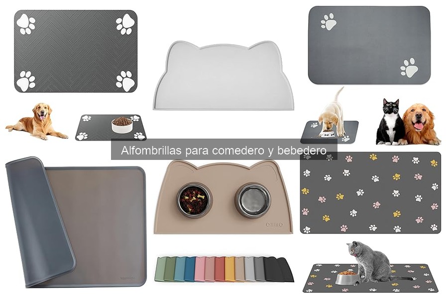 ¿Por qué mi mascota no usa la alfombrilla para comer?