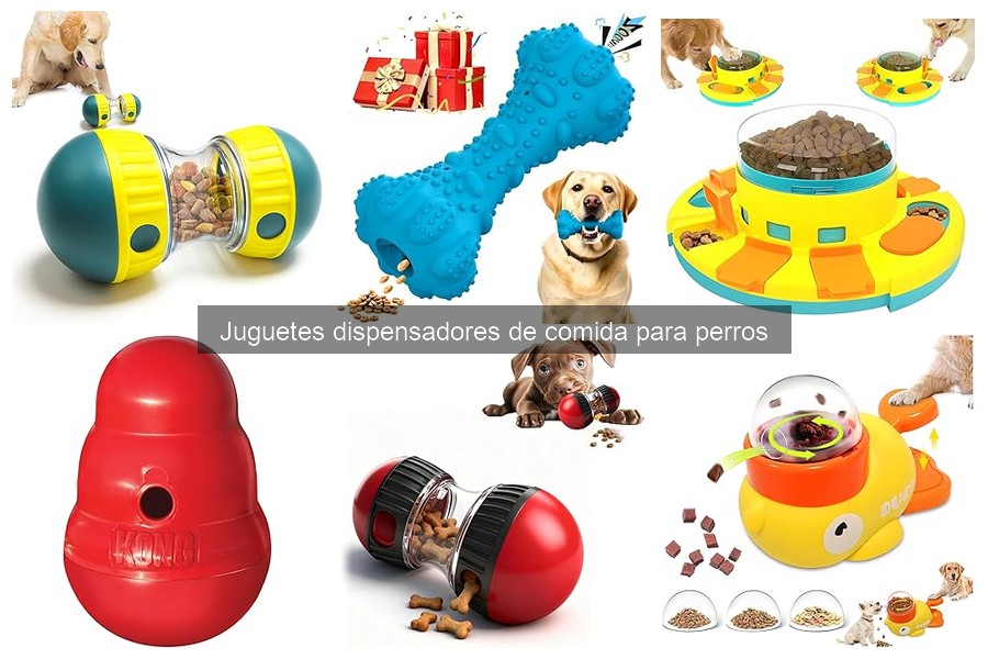 ¿Por qué mi perro no usa el juguete dispensador de comida?
