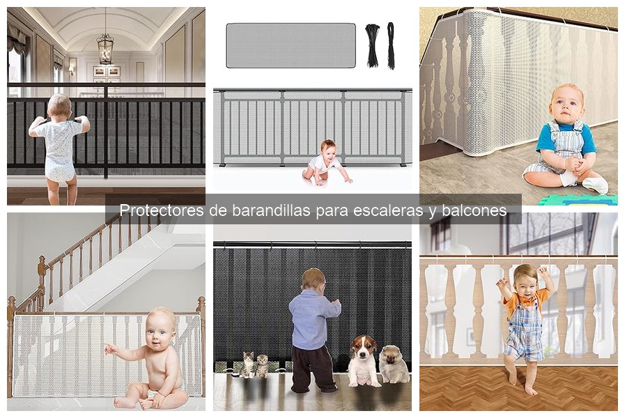 Precios de protectores de barandillas para escaleras y balcones