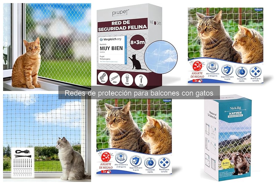Precios de redes de protección para balcones para gatos
