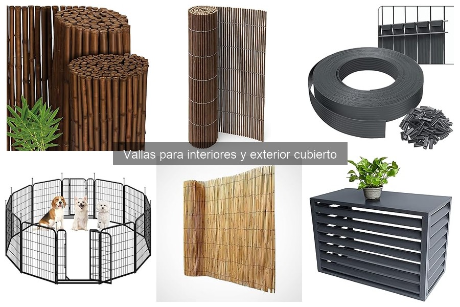 Problemas comunes al usar vallas para interiores y exteriores