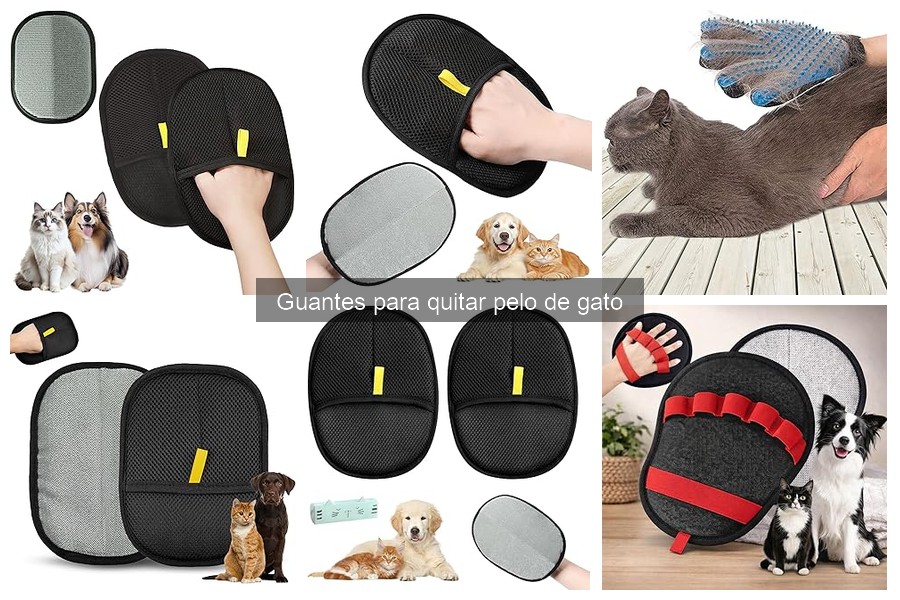 Problemas comunes con guantes para quitar pelo de gato