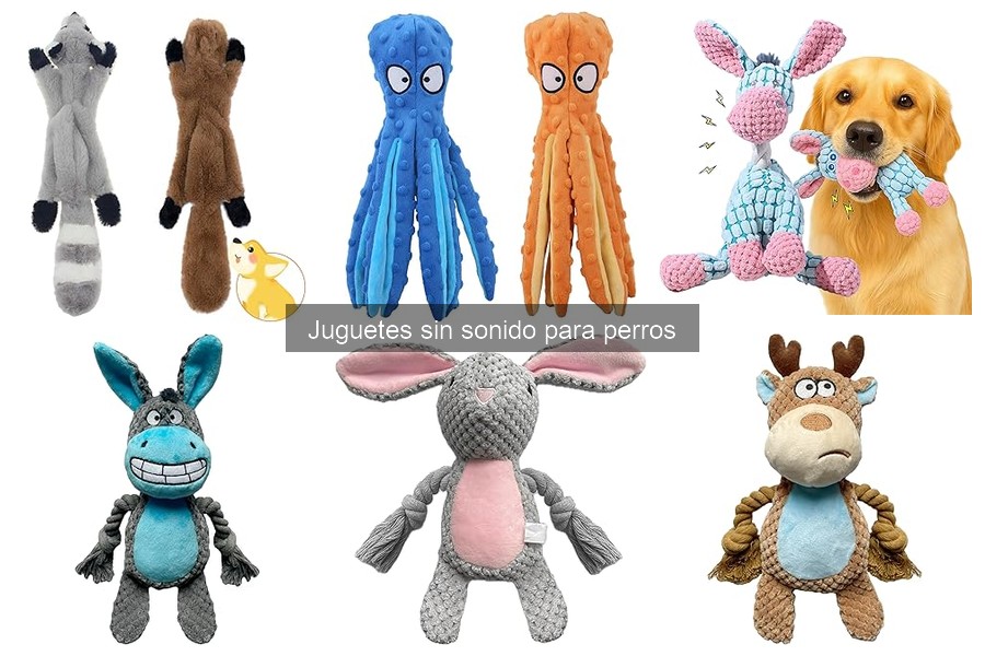 Problemas comunes con juguetes sin sonido para perros