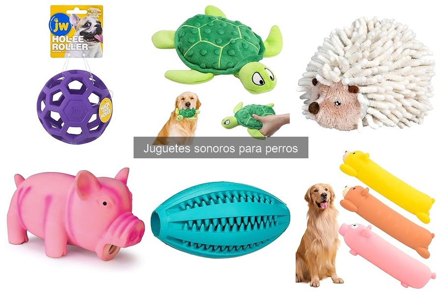 Problemas comunes con juguetes sonoros para perros