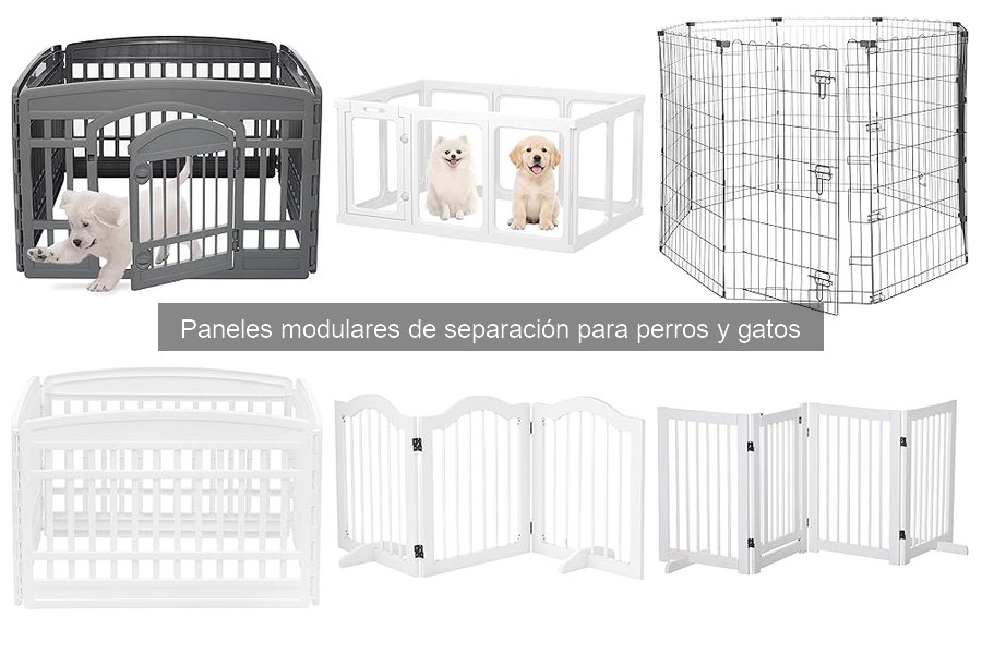 Problemas comunes con paneles modulares para perros y gatos