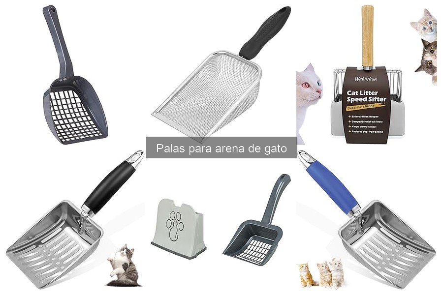 Problemas frecuentes con palas para arena de gato