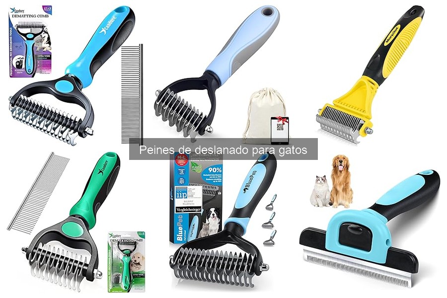 ¿Qué es un peine de deslanado para gatos? Descubre su función