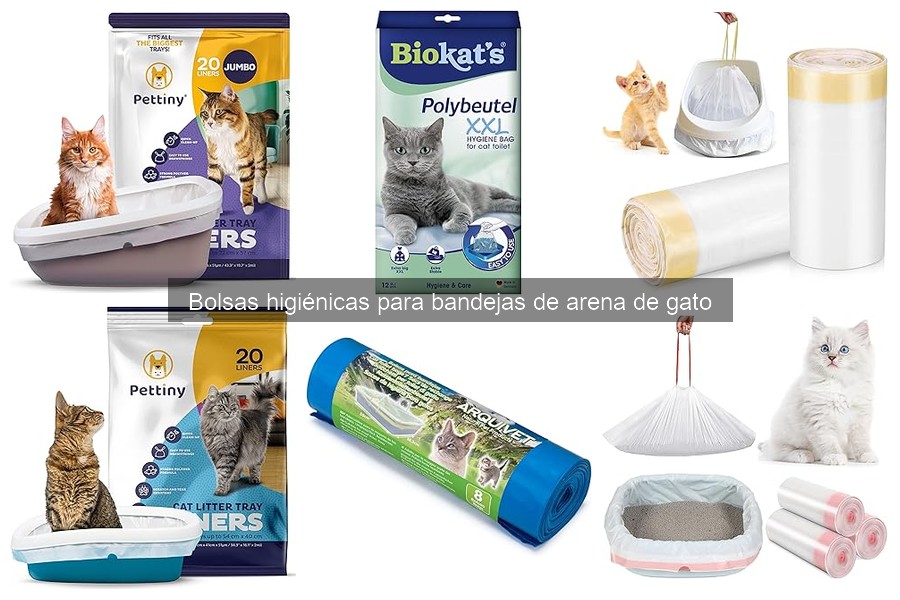 ¿Qué son las bolsas higiénicas para bandejas de arena de gato?