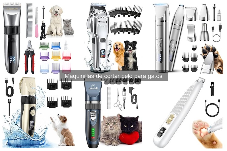 ¿Qué son las maquinillas de cortar pelo para gatos?