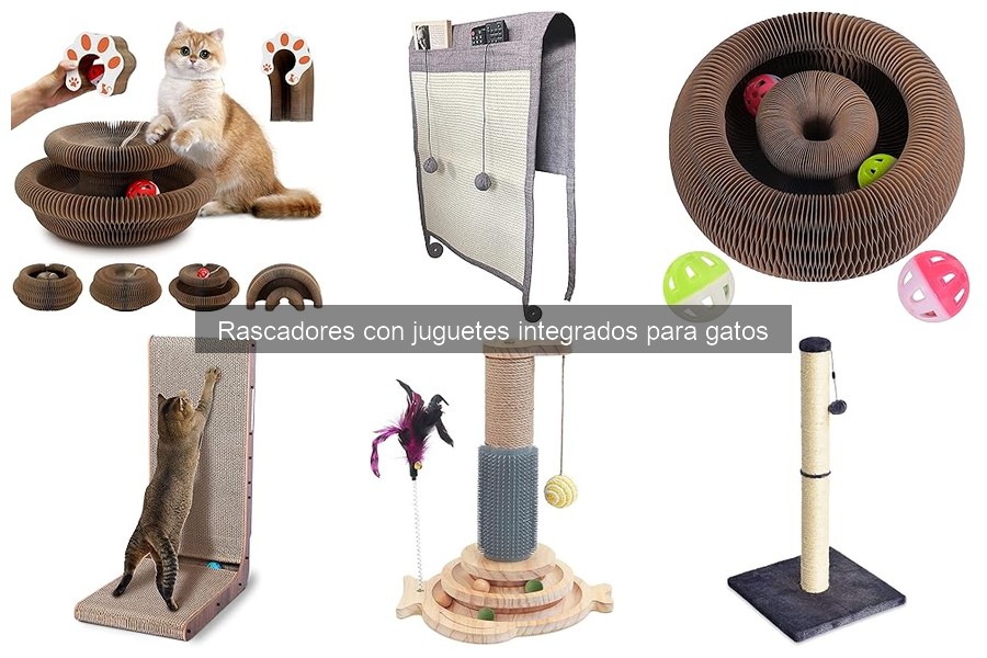 Rascadores con Juguetes Integrados para Gatos: ¿Qué Son?