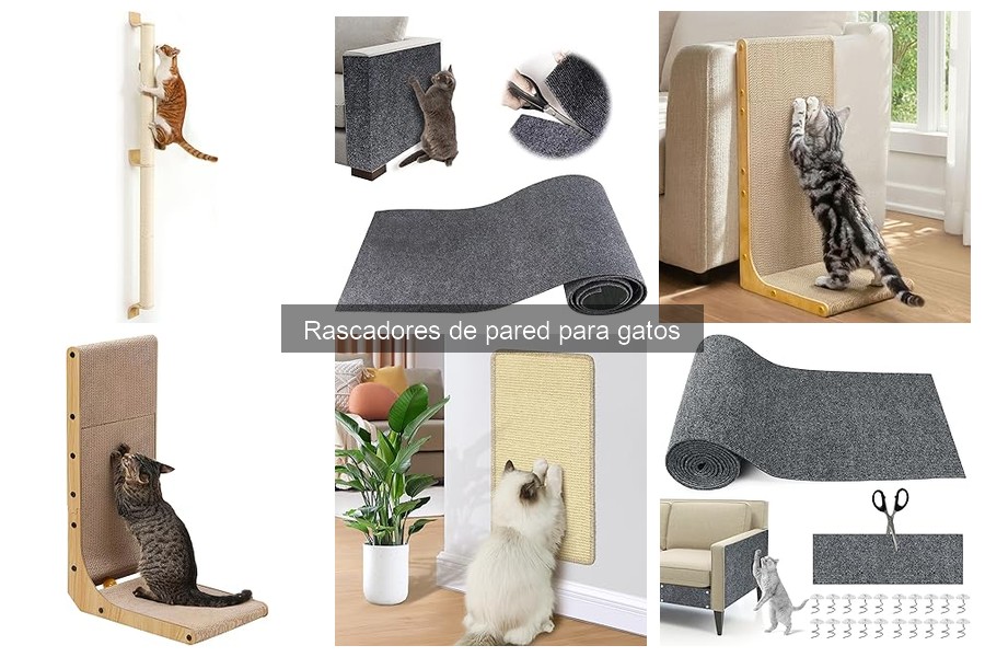 Rascadores de pared para gatos en espacios pequeños: ¡soluciones!