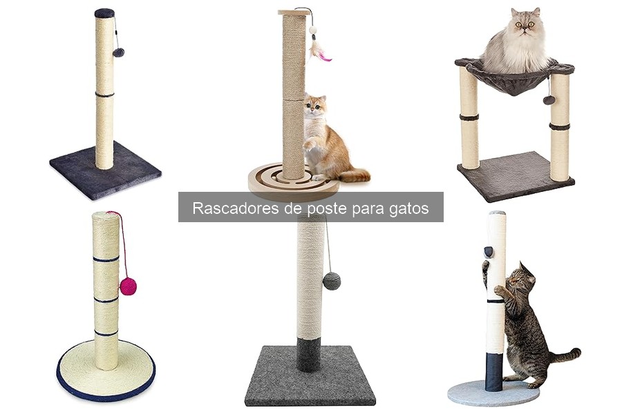 Rascadores de poste para gatos: dónde comprarlos a buen precio