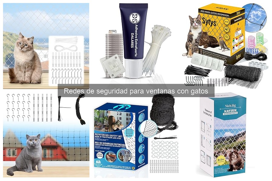 Redes de seguridad para ventanas con gatos: ¿qué son y cómo funcionan?