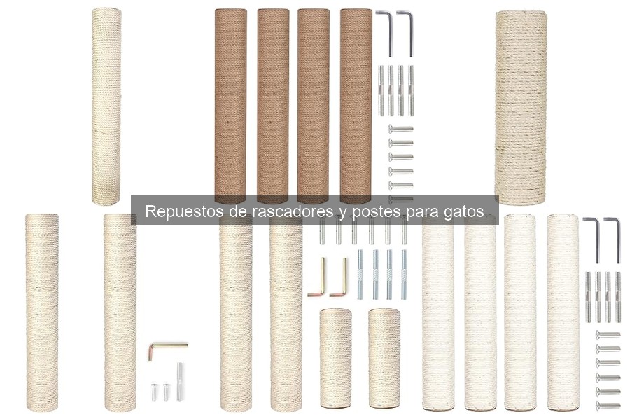 Repuestos de rascadores para gatos: ¿Qué son y su utilidad?