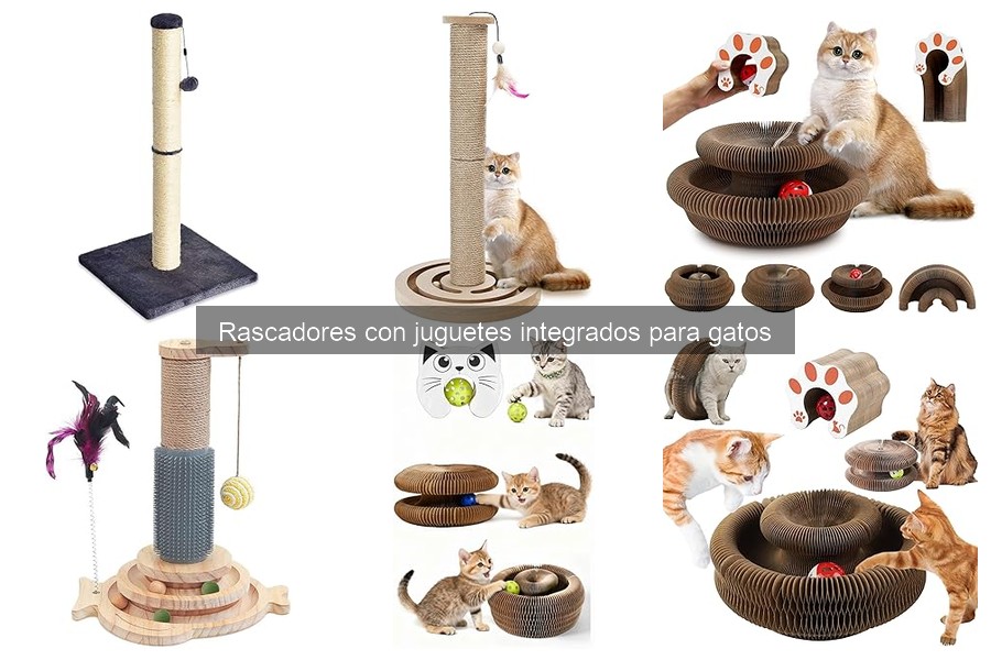 Reseñas de Rascadores con Juguetes Integrados para Gatos