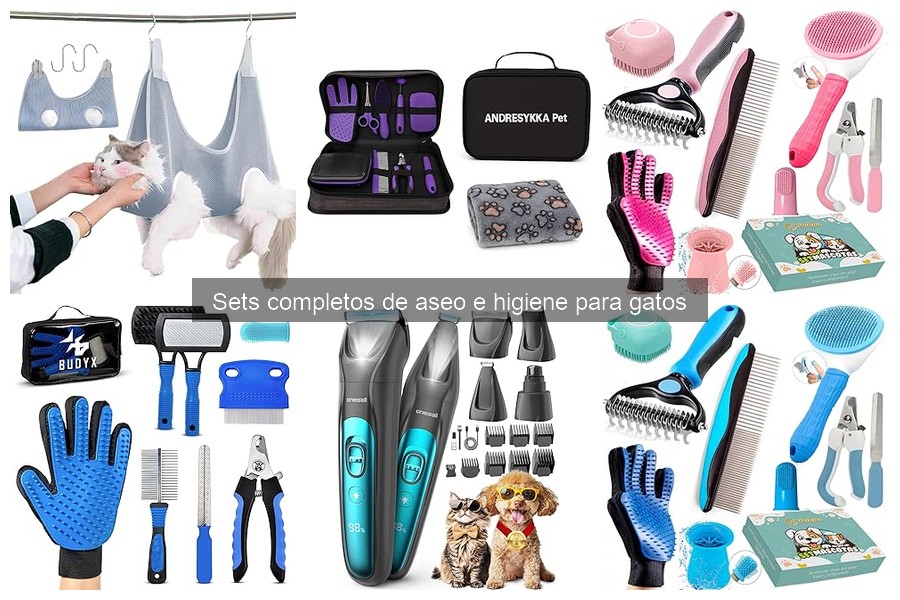 Sets de Aseo e Higiene para Gatos: ¿Qué Incluyen?