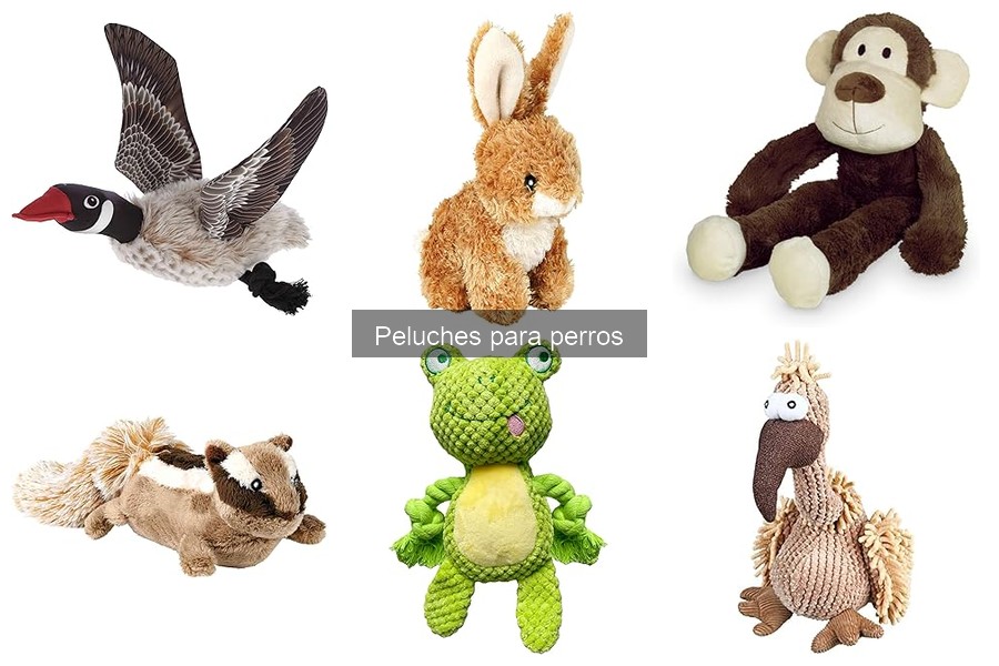 Tipos de peluches para perros: elige el mejor para tu mascota
