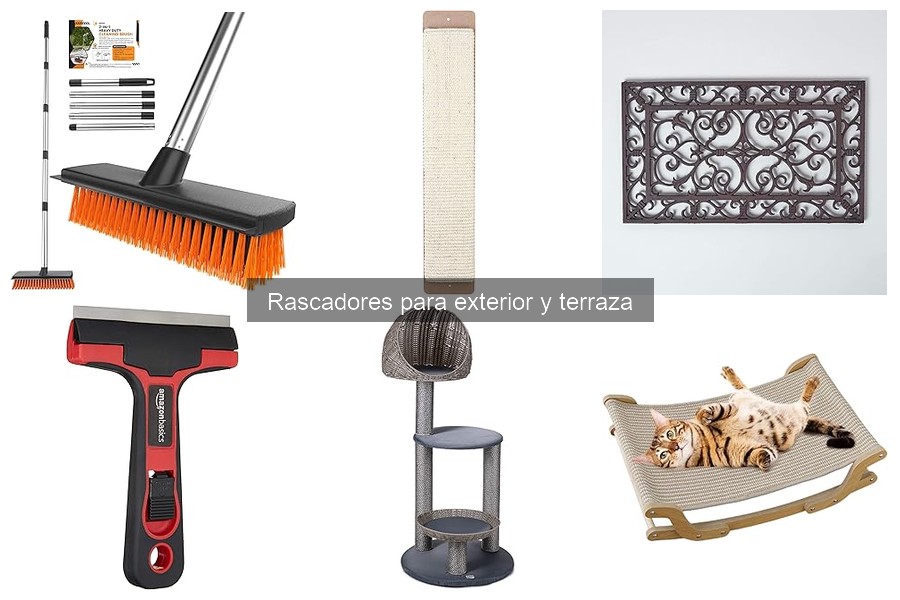 Tipos de rascadores para exterior: guía y opciones