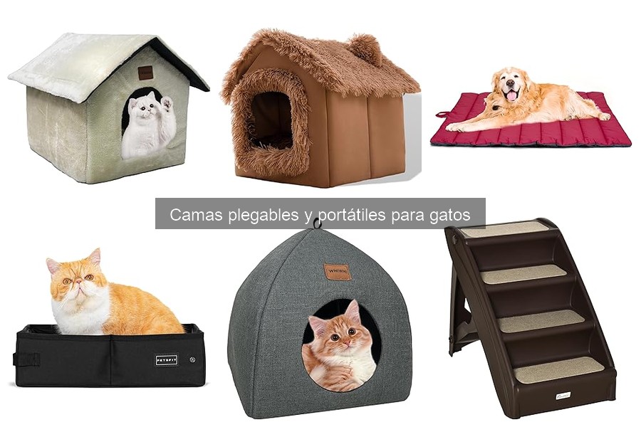 Ventajas de las camas plegables para gatos: comodidad y espacio