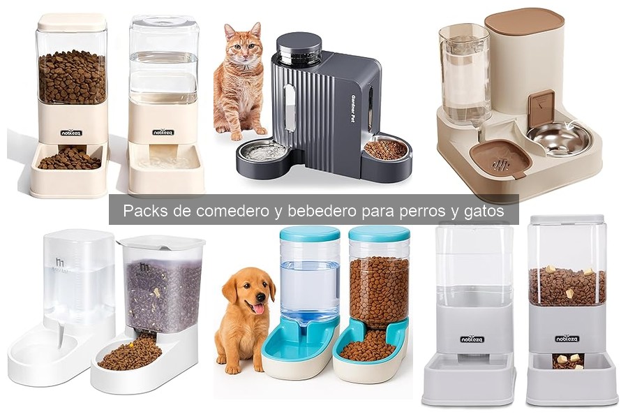 Ventajas de los Packs de Comedero y Bebedero para Mascotas