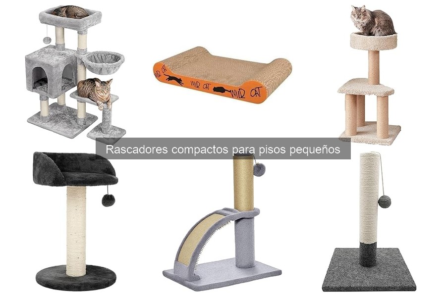 Ventajas de Rascadores Compactos para Gatos en Pisos Pequeños